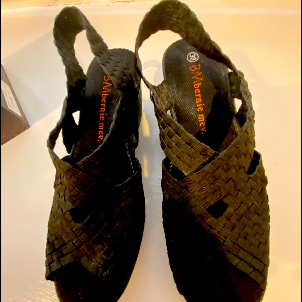 BM Bernie Mev black sandals